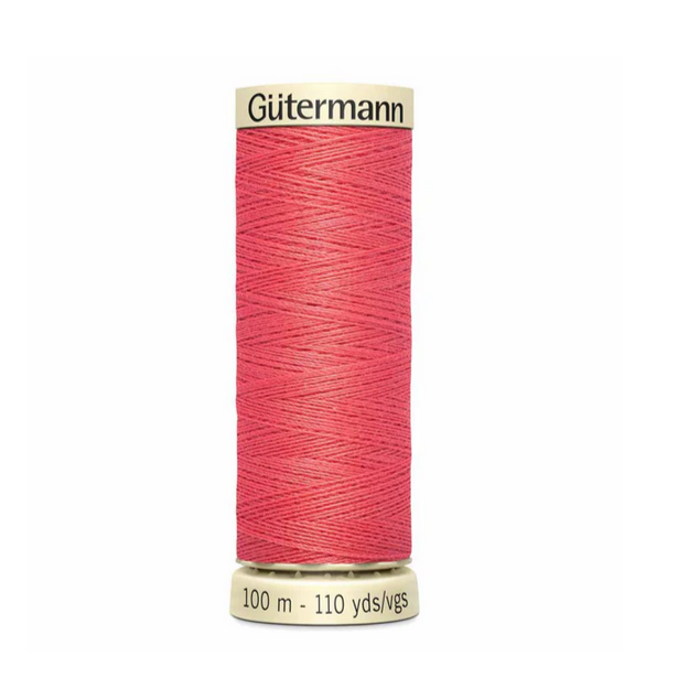 Default 378 Coral Red ~ Sew-All Gutermann Polyester Thread ~ 100-Meter
