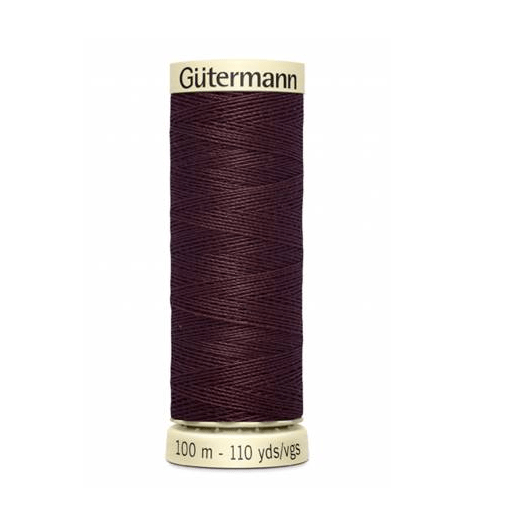 Default 592 Chili Brown ~ Sew-All Gutermann Polyester Thread ~ 100-Meter