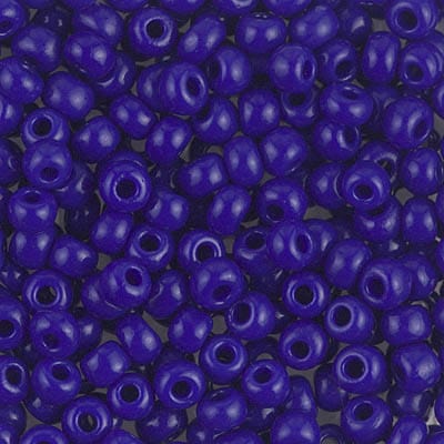 Default 6/0 - Miyuki Seed Beads - Opaque Solid - Cobalt - 6-414