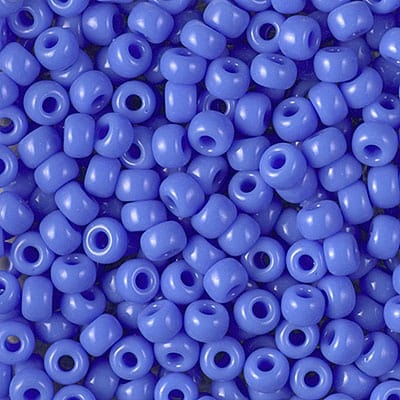 Default 6/0 - Miyuki Seed Beads - Opaque Solid - Periwinkle - 6-417L