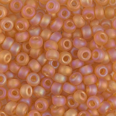 Default 6/0 - Miyuki Seed Beads - Transparent Matte AB - Topaz - 6-133FR