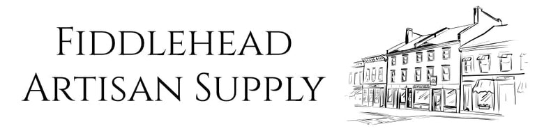Fiddlehead Artisan Supply and sketch of building