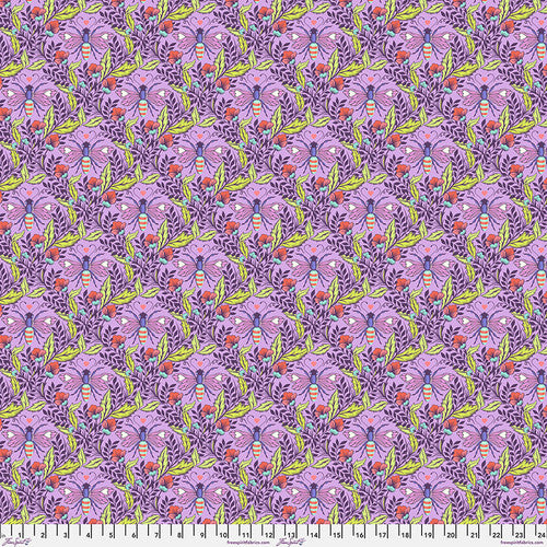 Shake Your Honey Maker in Blossom - Full Moon Forest II - Tula Pink