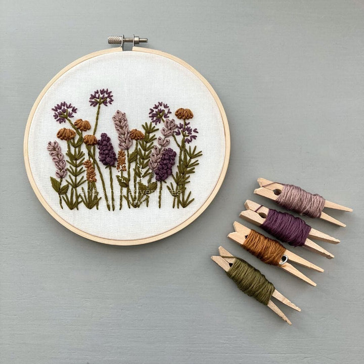 Default And Other Adv. Embroidery Kit Meadow Plum