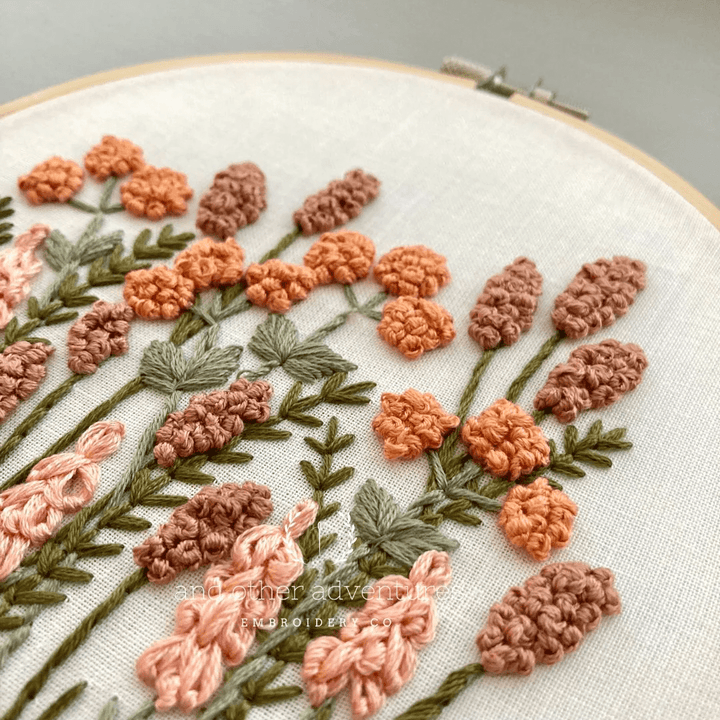 Avonlea in Terracotta Embroidery Kit - And Other Adventures