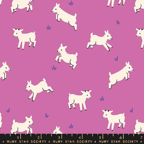Default Baby Goats in Heliotrope - Animal Animal - RSS