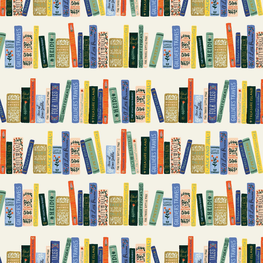 Default Book Club in Cream Metallic - Curio - Rifle Paper Co.
