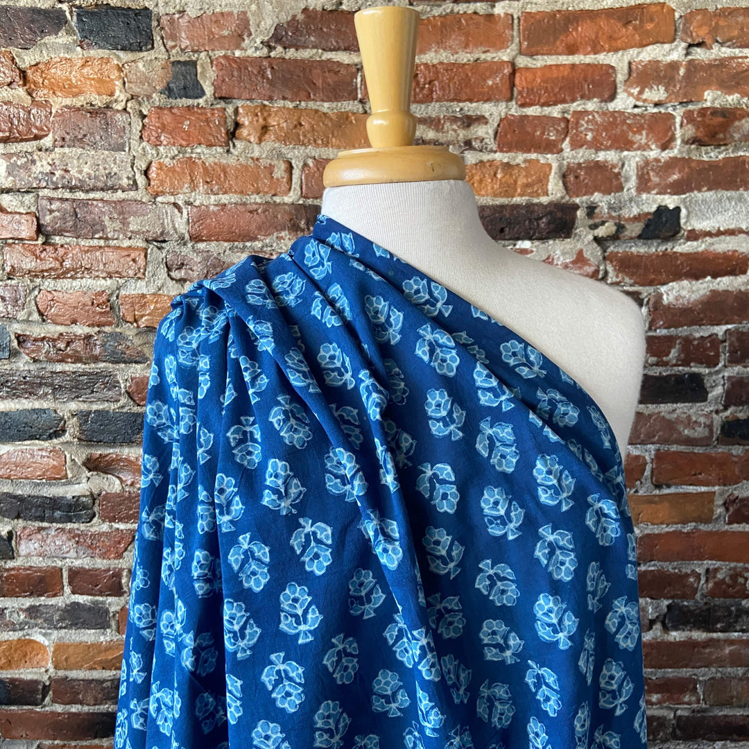 Default Buttercup - Indigo Dabu Blockprint from India