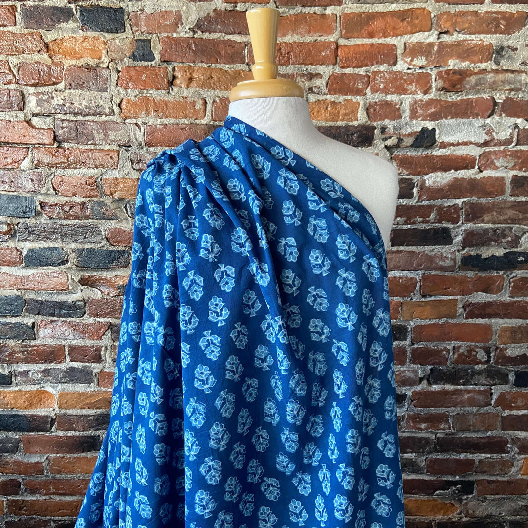 Default Buttercup - Indigo Dabu Blockprint from India