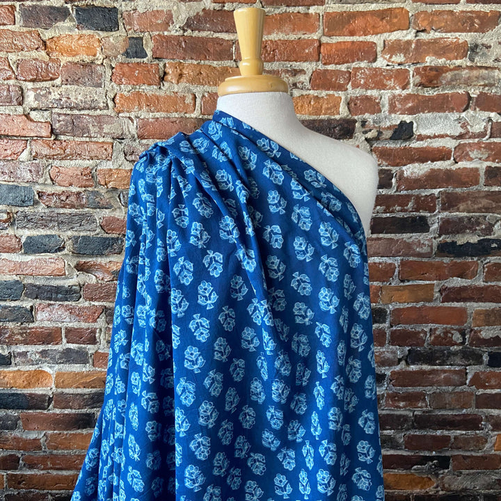 Default Buttercup - Indigo Dabu Blockprint from India