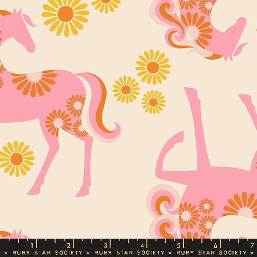 Default Carousel Horse CANVAS in Natural - Carousel - RSS