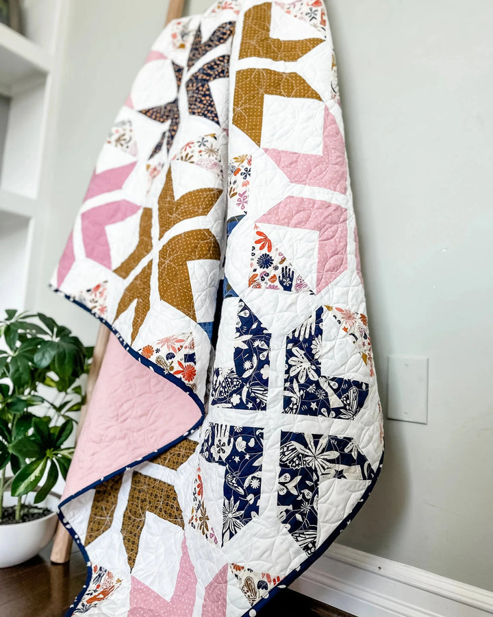 Default Chevron Stars Quilt Pattern - Running Stitch Quilts