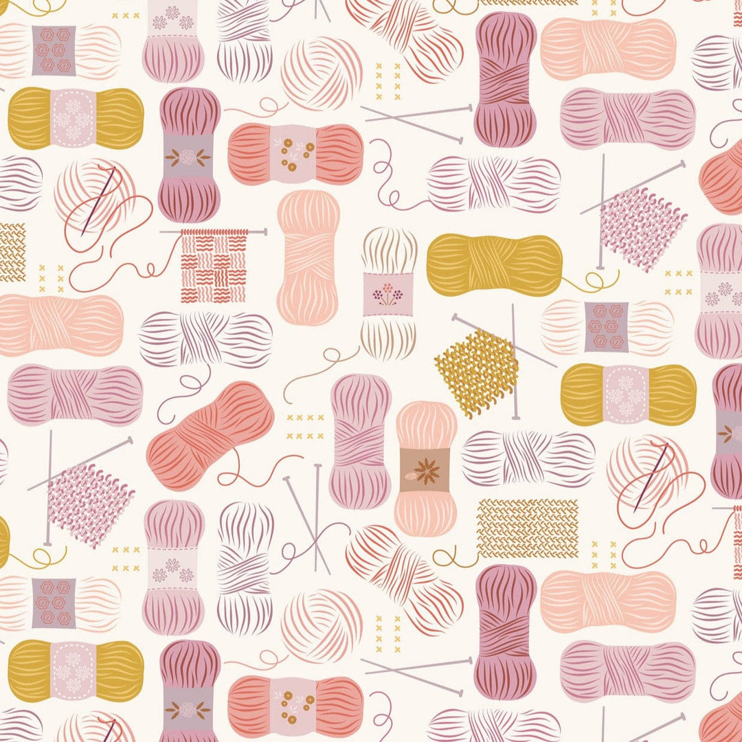 Clickety Clack in Cream - Memory Made - Lewis & Irene