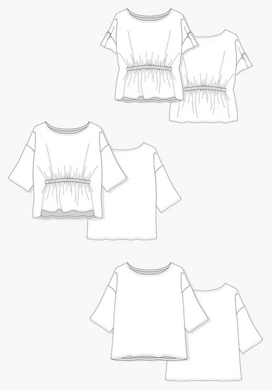 Default Corin Top - Grainline Studio - Sizes 14-32