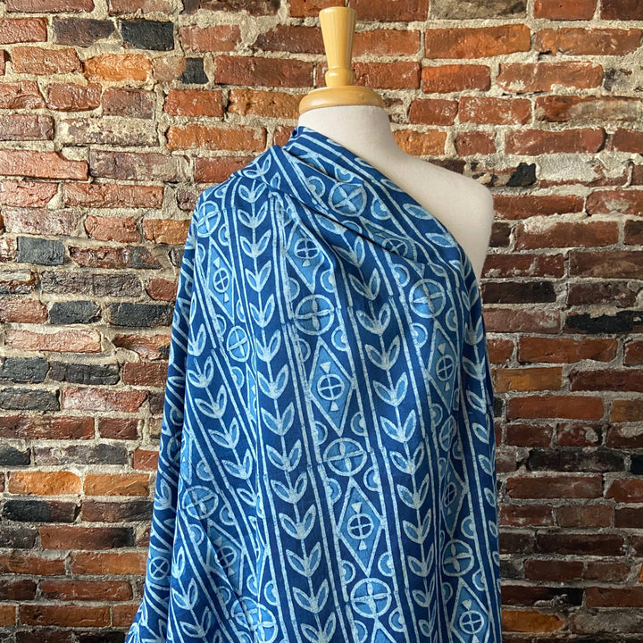 Default Cottage Garden - Indigo Dabu Blockprint from India