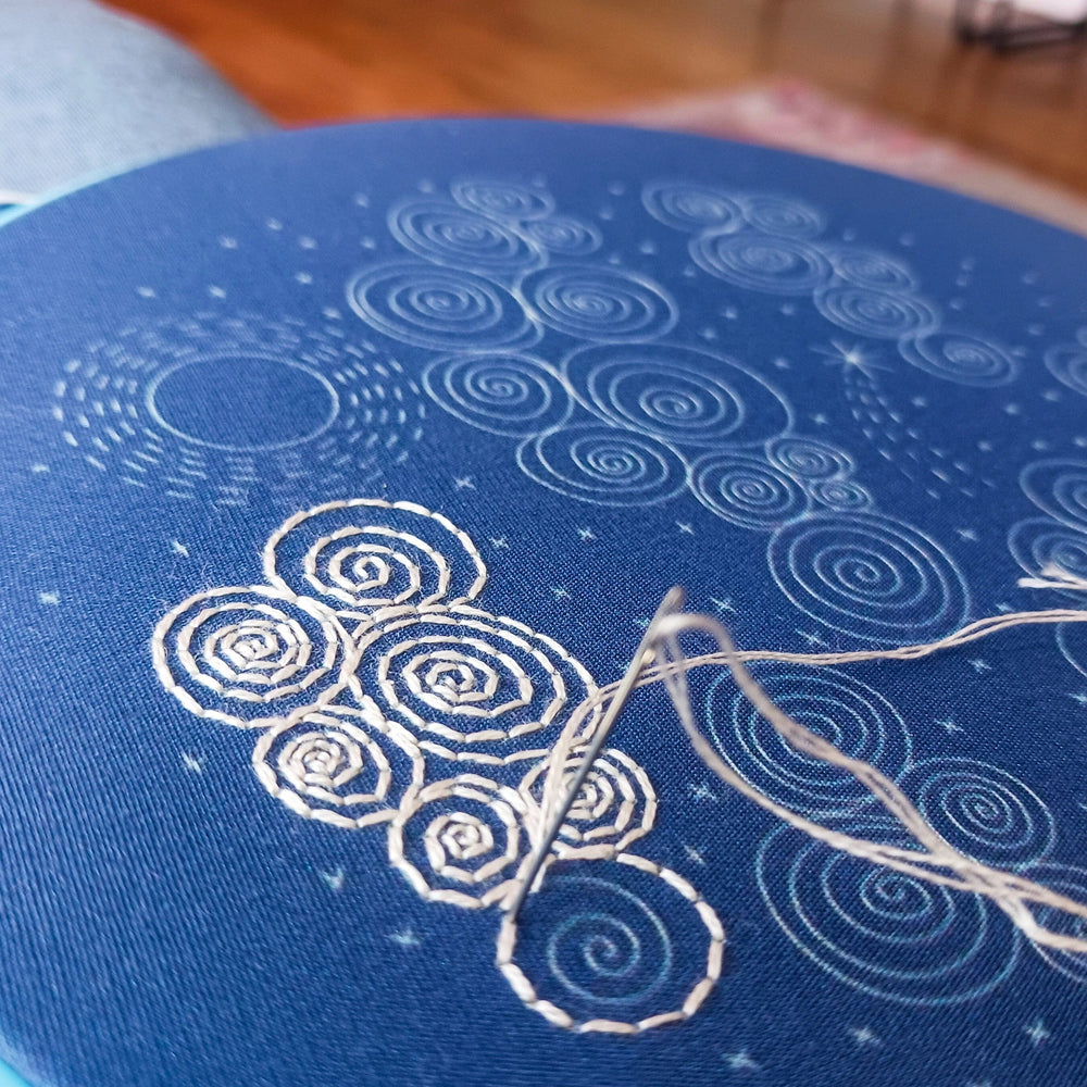 Default Cozyblue DIY Embroidery Kit  Night Sky