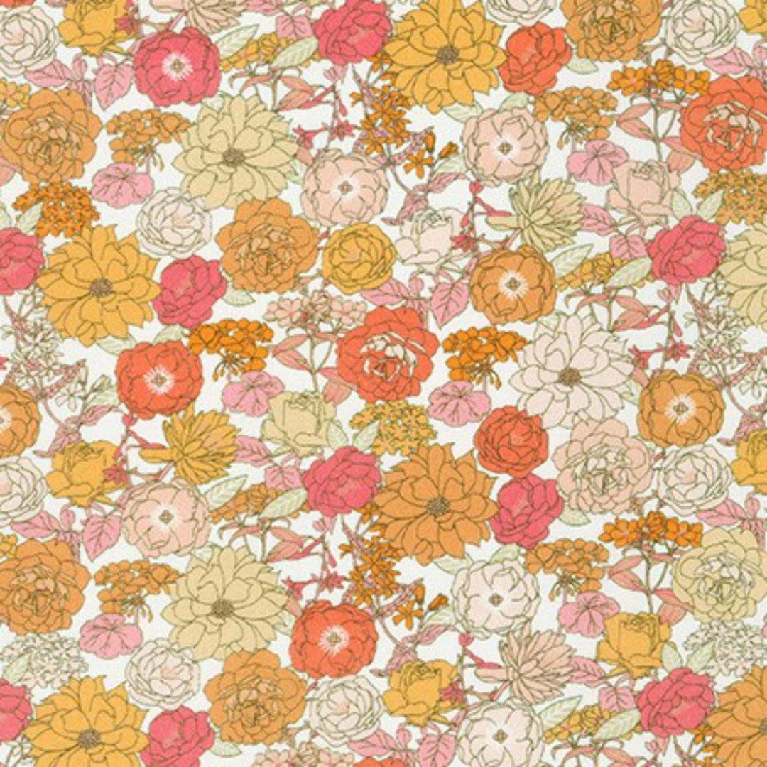 Default Creamsicle Cotton Lawn - London Calling