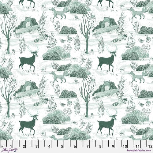 Day in the Woods in White - Enchanted Forest - FreeSpirit