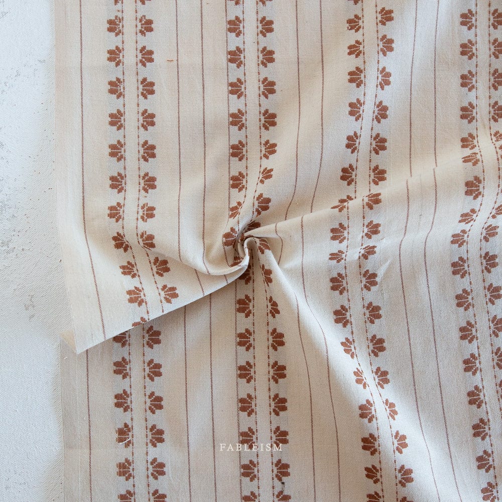 Default Deco Stripe in Umber - Golden Hour - Fableism