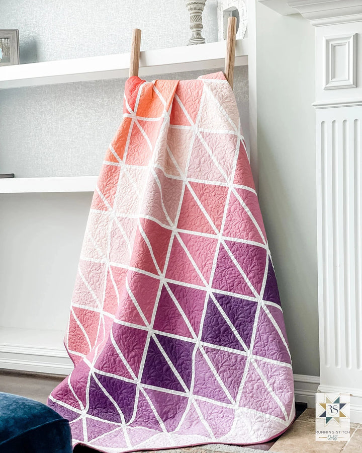 Deltille Quilt Pattern - Running Stitch Quilts