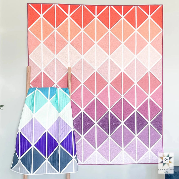 Deltille Quilt Pattern - Running Stitch Quilts
