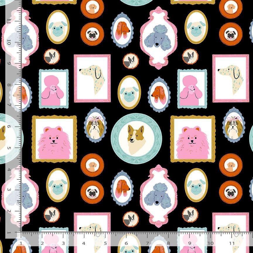 Default Doggy Portraits in Jet - Dog Days - Dear Stella