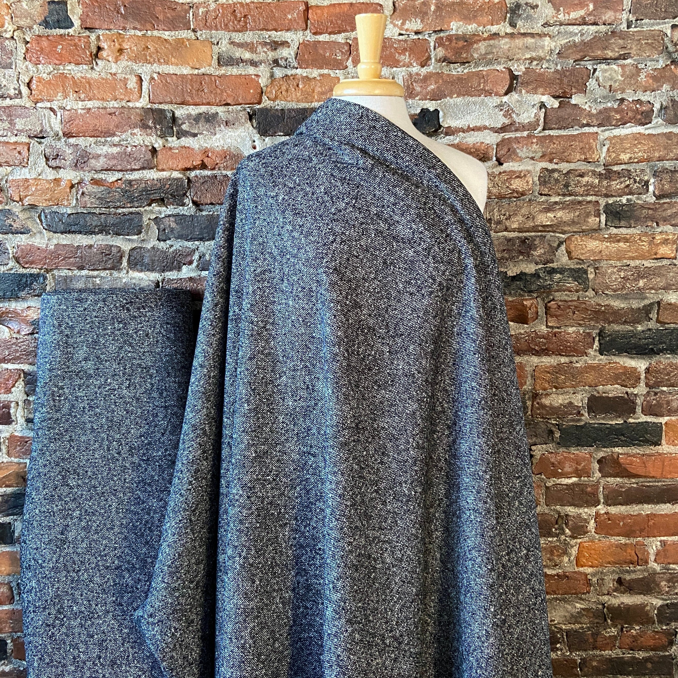 Studio Donegal 『Tweed Muffler』 Merino Twill Scarf - Studio Donegal