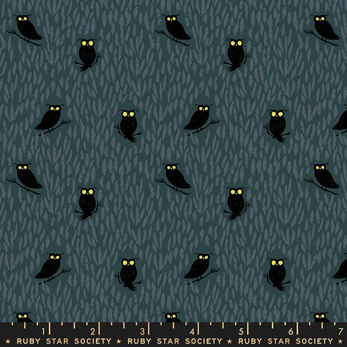Eerie Owls in Smoke - Tiny Frights - Ruby Star Society
