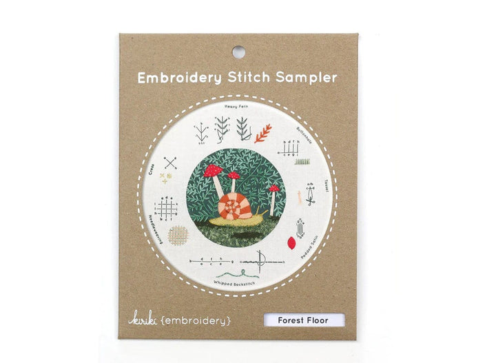 Embroidery Sampler ~ Forest Floor