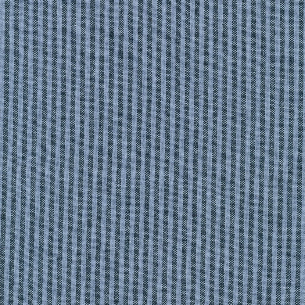 Essex Yarn Dyed Classic Woven in Denim Stripe