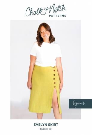 Default Evelyn Skirt - Chalk + Notch Patterns - Sizes 0-30