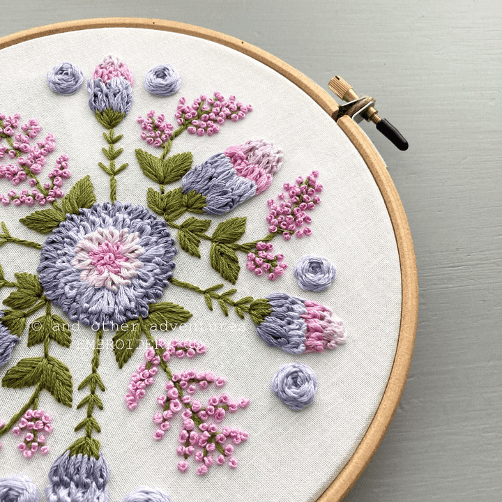 Evermore in Pink Embroidery Kit - And Other Adventures