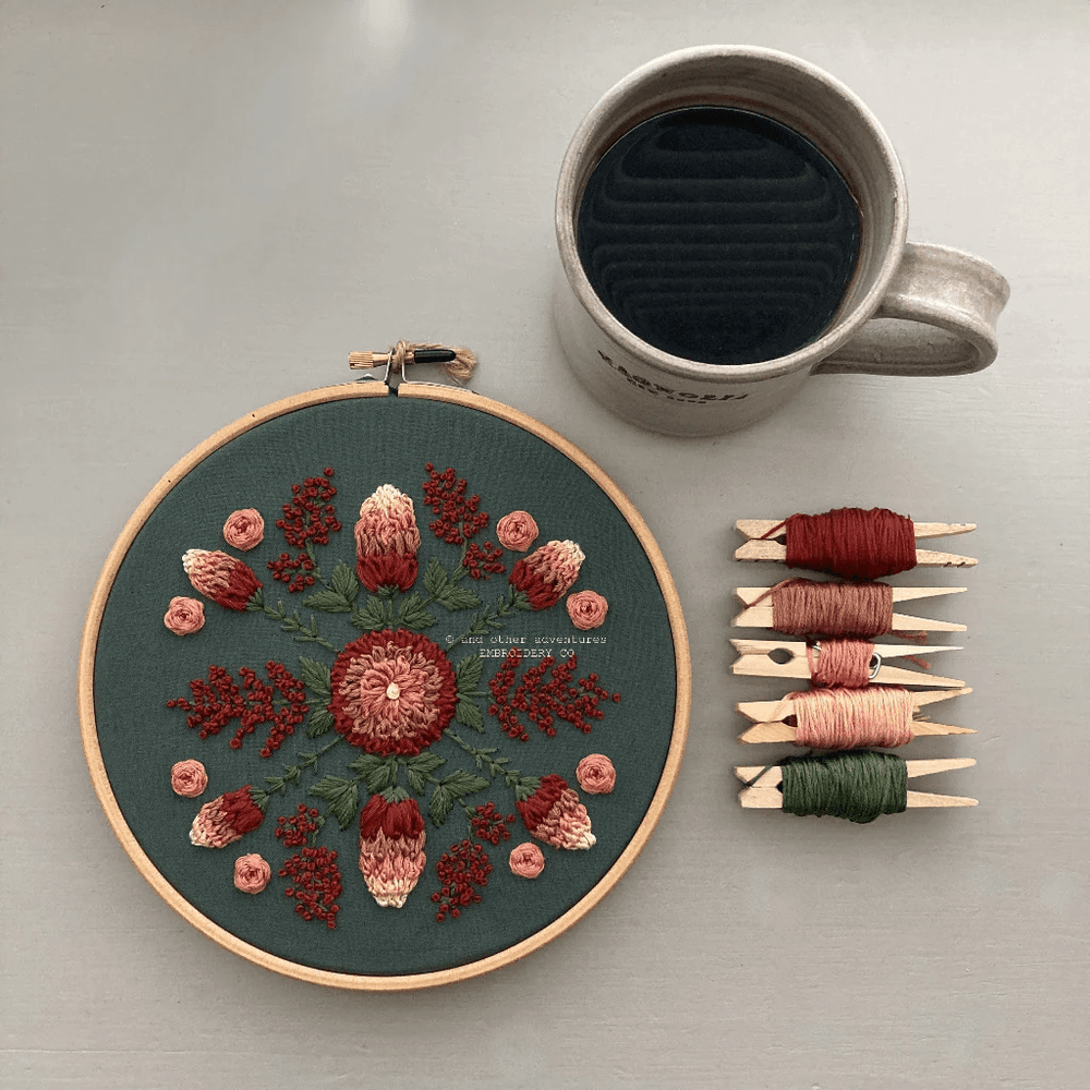 Evermore in Red Embroidery Kit - And Other Adventures