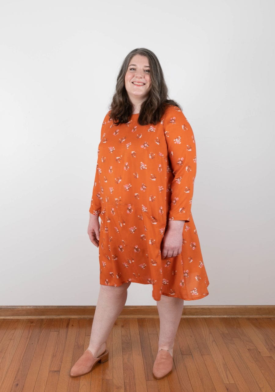 Farrow Dress Sizes 14-30 - Grainline Studio Fiddlehead Artisan Supply Farrow Dress Sizes 14-30 - Grainline Studio Fiddlehead Artisan Supply