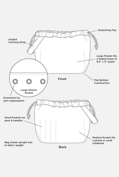 Default Field Bag - Grainline Studio