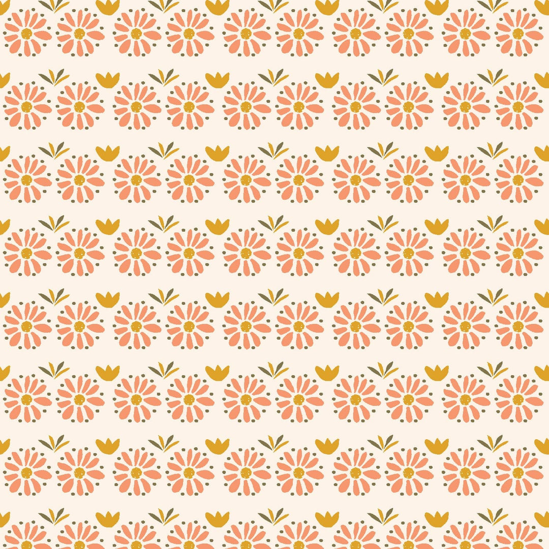 Default Flower Pop in Soft Pink - Marked by Nature - Cotton + Steel