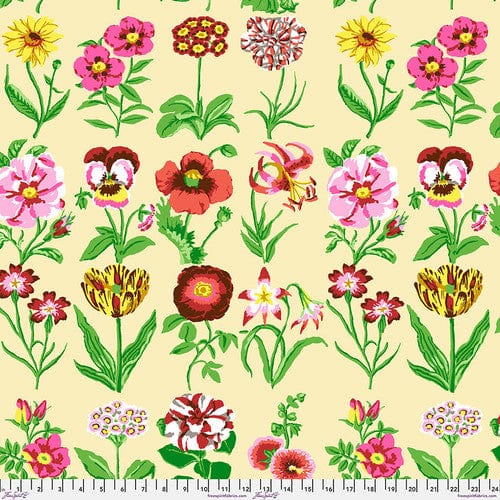 Default Flower Studies in Ecru - Kaffe Fassett Collective February 2025