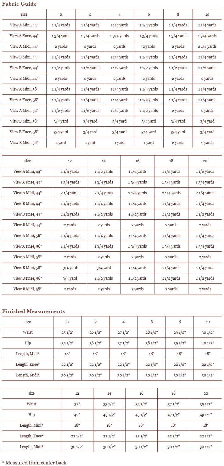 Default Garibaldi A-Line Skirt - Liesl & Co. - Sizes 0-20