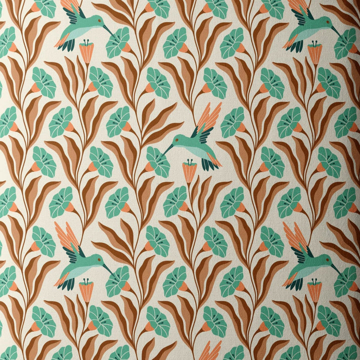 Default Hummingbirds in Teal - Florissima