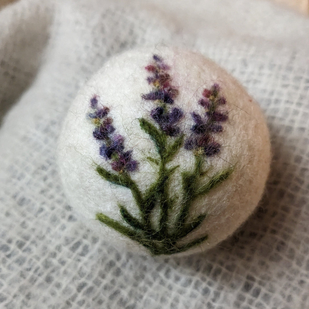 Default Intro to Needle Felting Workshop: Dryer Balls with Isabelle -  May 26, 1 - 3pm