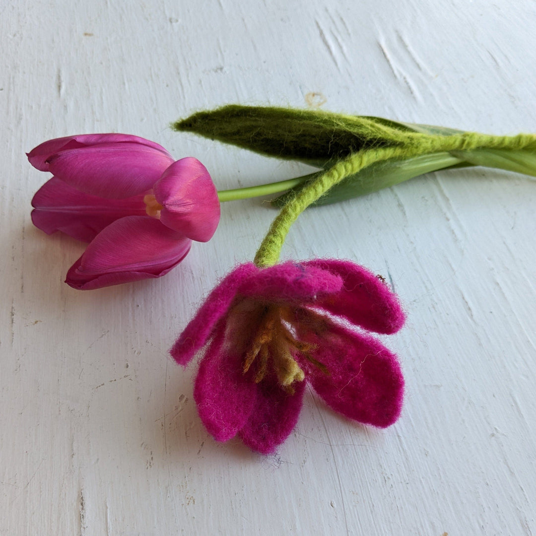 Default Intro to Needle Felting Workshop: Flowers with Isabelle - June 23, 1 - 3:30pm