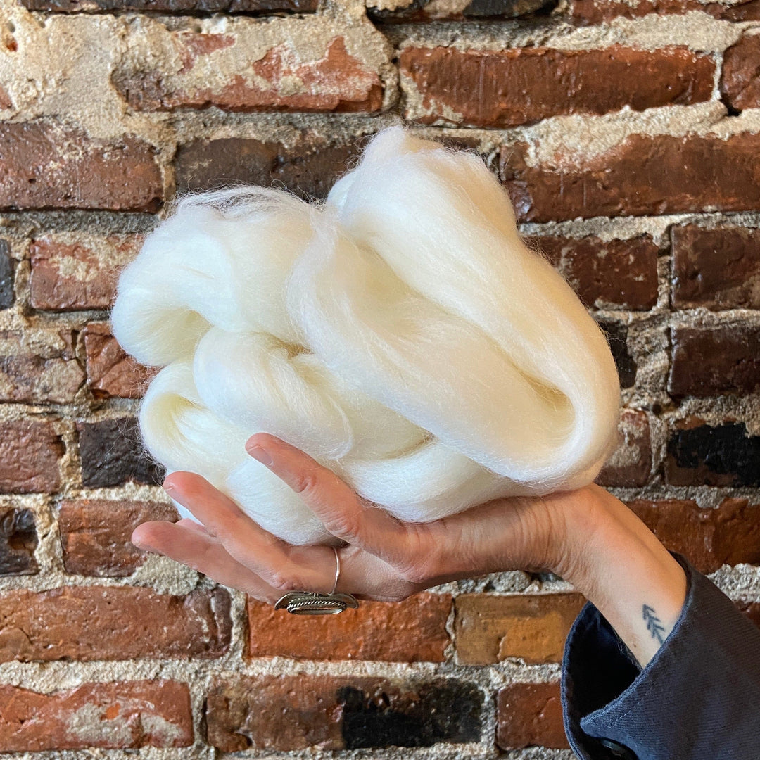 Default Jade - Merino Wool Top Roving - 50 gram (1.75 oz) Ball