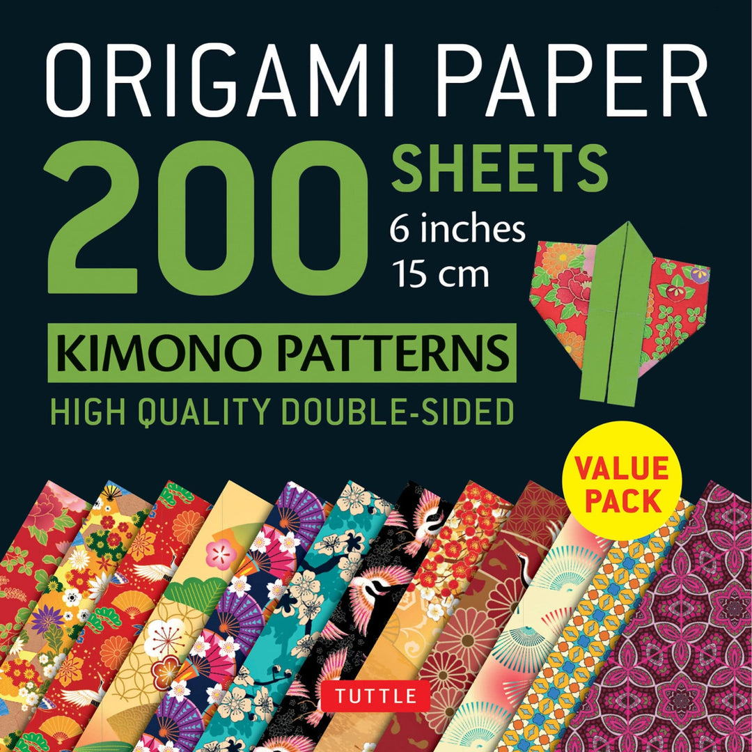 Default Kimono Pattern Origami Paper - 6" Square - 200 Sheets