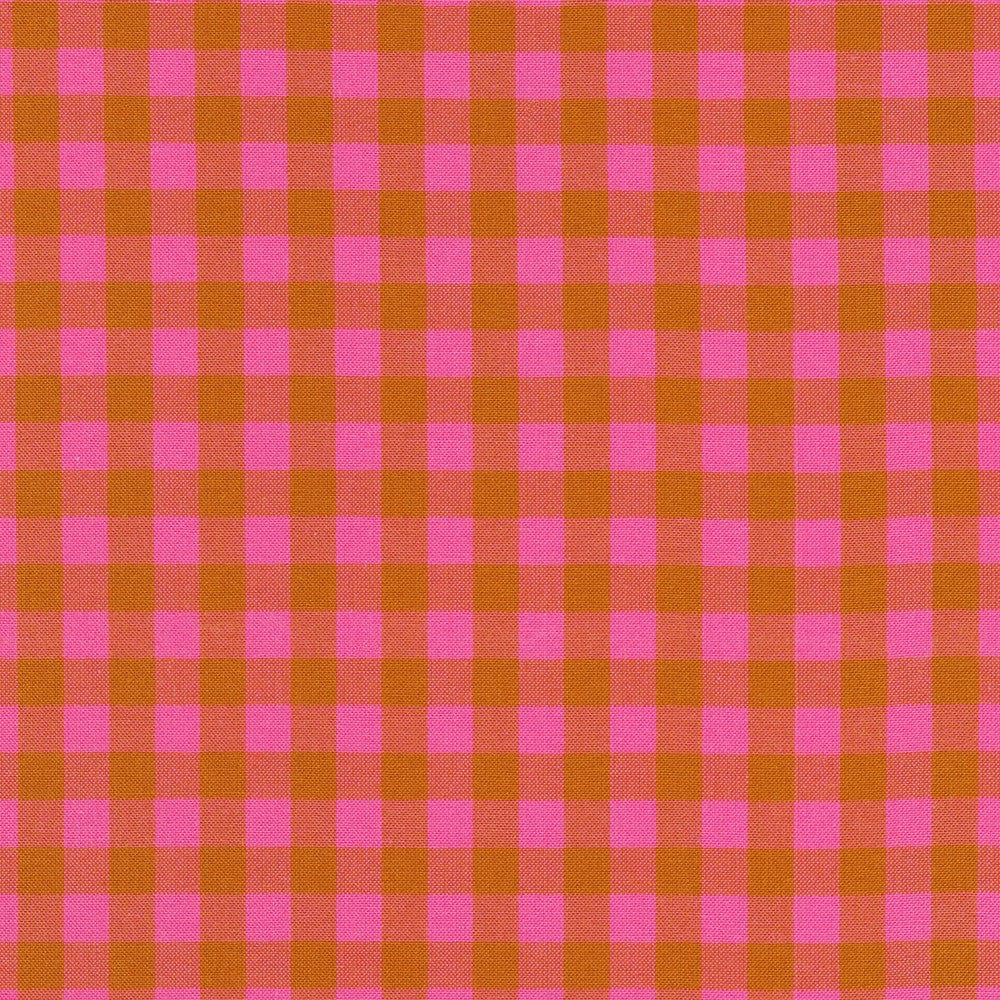 Default Kitchen Window Wovens Plaid Dragon Fruit