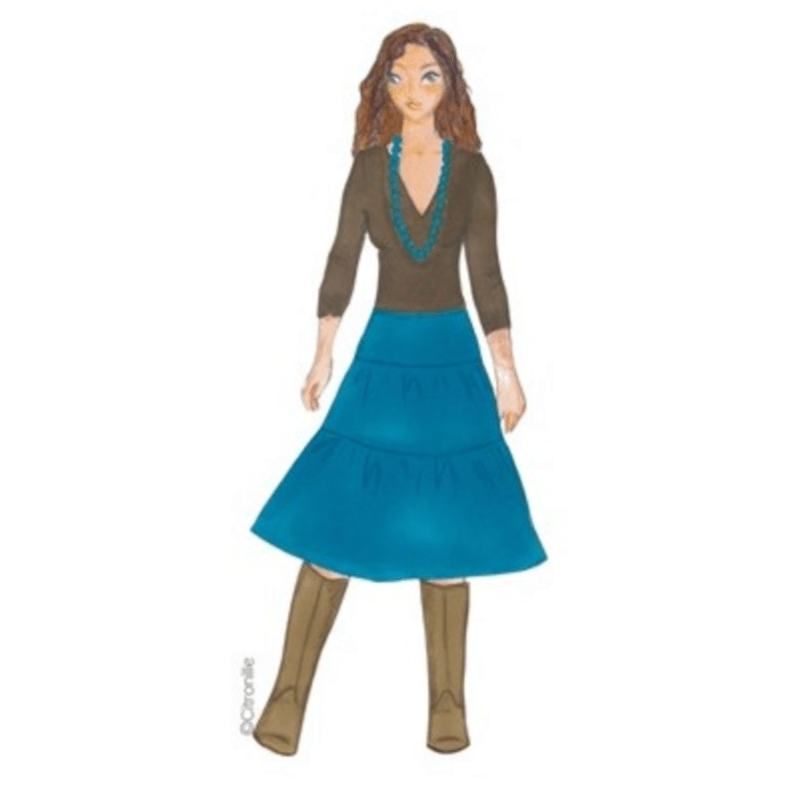 Lara Adult's Skirt, Citronille