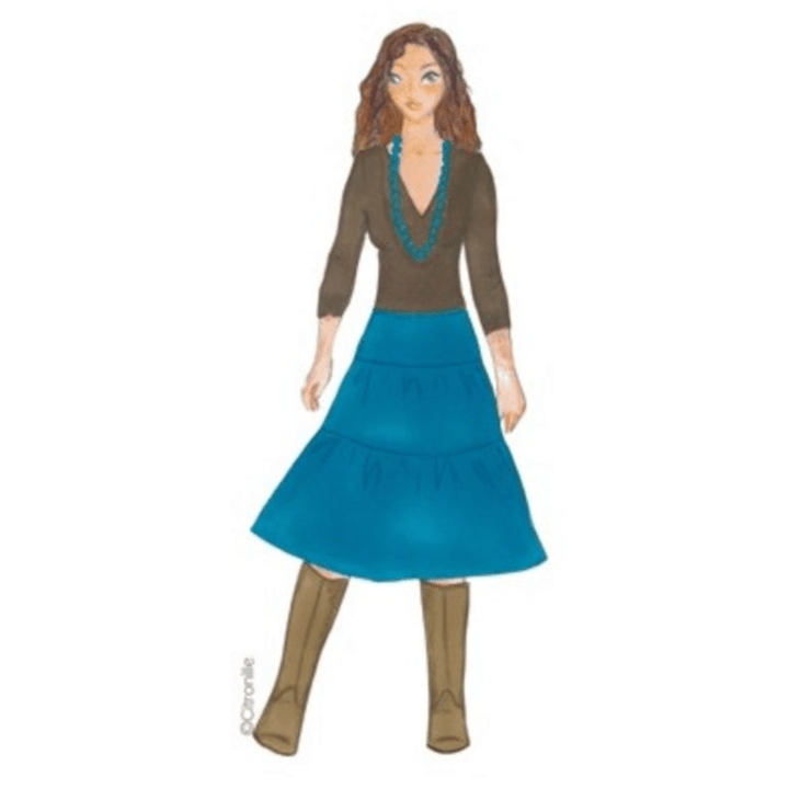 Lara Adult's Skirt, Citronille