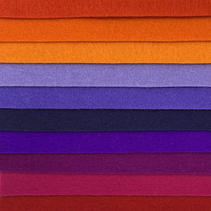 Large Wool Felt Roll - My Sister's Sunset