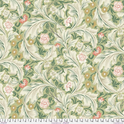 Leicester in Olive - Leicester Collection - Morris & Company for Freespirit