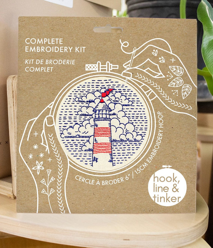 Default Lighthouse - Hook, Line & Tinker Embroidery Kit