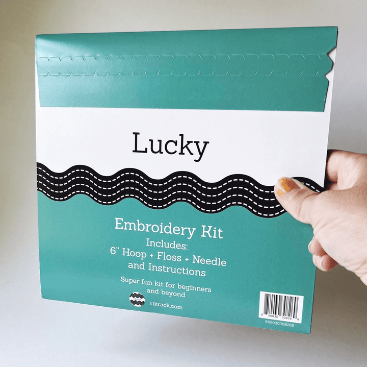 Lucky - Embroidery Kit - Rikrack